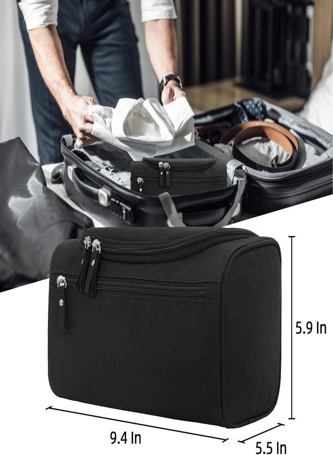 HARSHTI Travel Toiletry Bag for Men & Women - Water Resistant Shaving Kit Organizer with Hanging Hook, Cosmetic & Grooming Dopp Kit, Portable Bathroom Essentials Travel Organizer - 1Pcs - Image 5